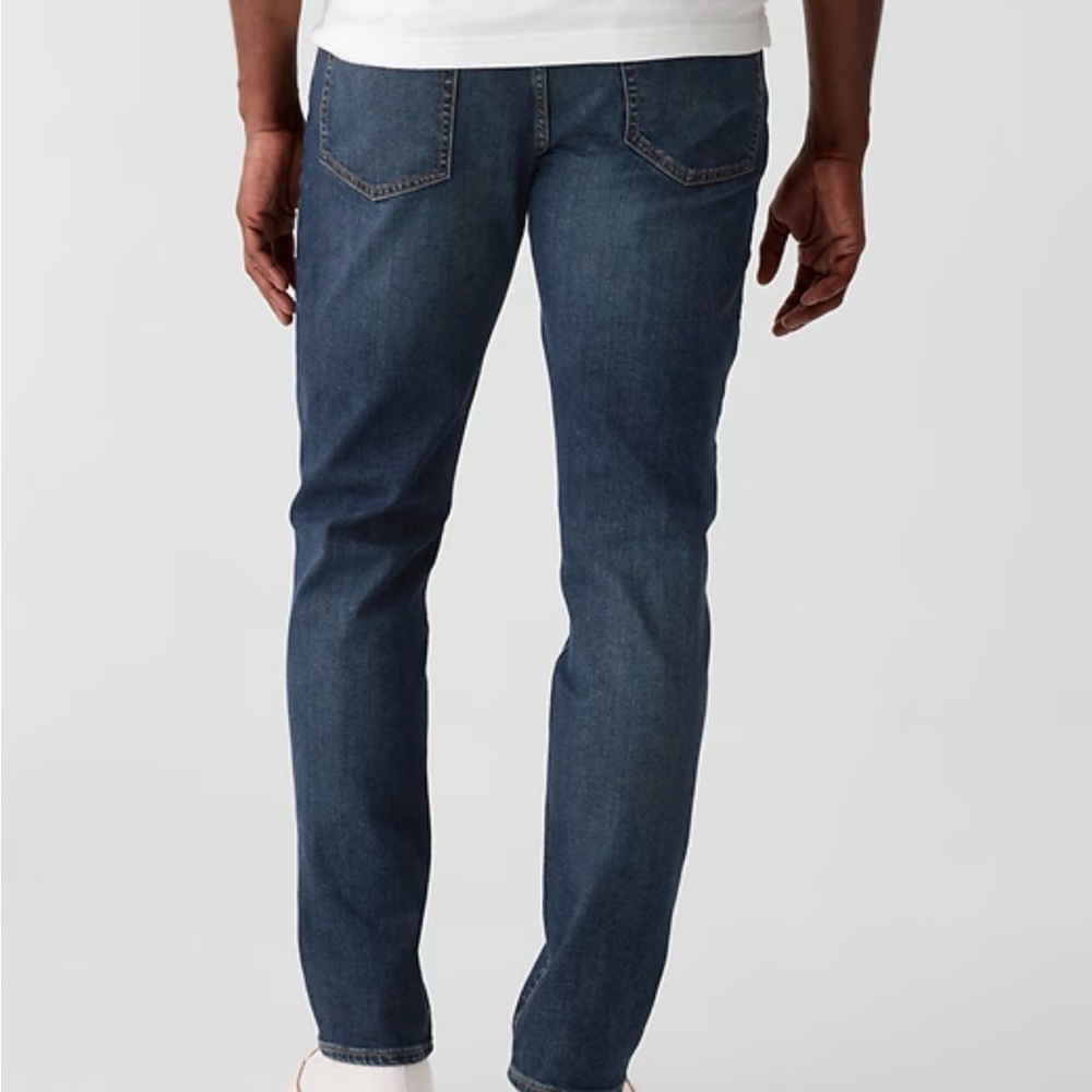 GAP Men’s Light Wash Slim Straight Jeans 31x32 extra soft